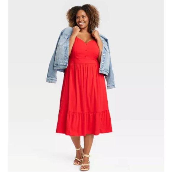 Ava & Viv Light Wash Denim Jean Jacket Size XXL - Picture 3 of 6